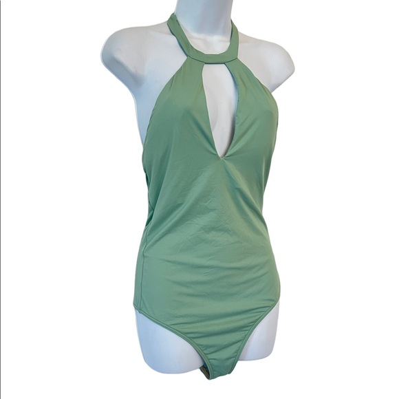 O'Neill Women's Salt Water Solids light sea green One Piece Swimsuit - Picture 6 of 11
